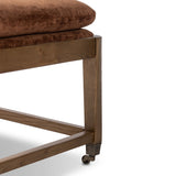 Eleanor Accent Stool, Altair Sienna by Amber Lewis x Four Hands