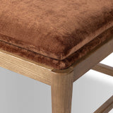 Eleanor Accent Stool, Altair Sienna by Amber Lewis x Four Hands