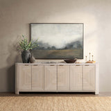 Elina 6 Door Cabinet, Vanilla Grove-Furniture - Storage-High Fashion Home