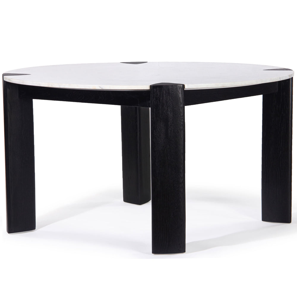 Elio Dining Table, Charcoal