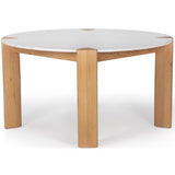 Elio Dining Table, Natural