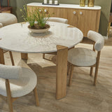 Elio Dining Table, Natural