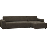 Elio Sectional, Athens Espresso