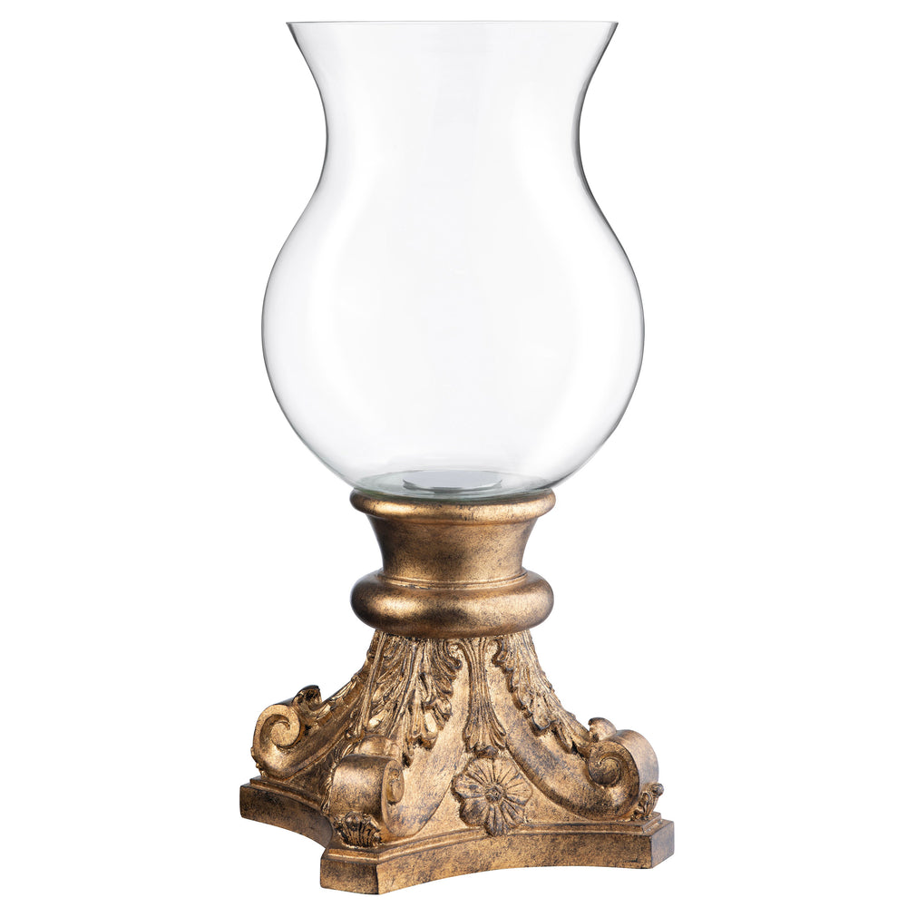 Elise Gilded Hurricane, Gold-Accessories-High Fashion Home