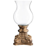 Elise Gilded Hurricane, Gold-Accessories-High Fashion Home