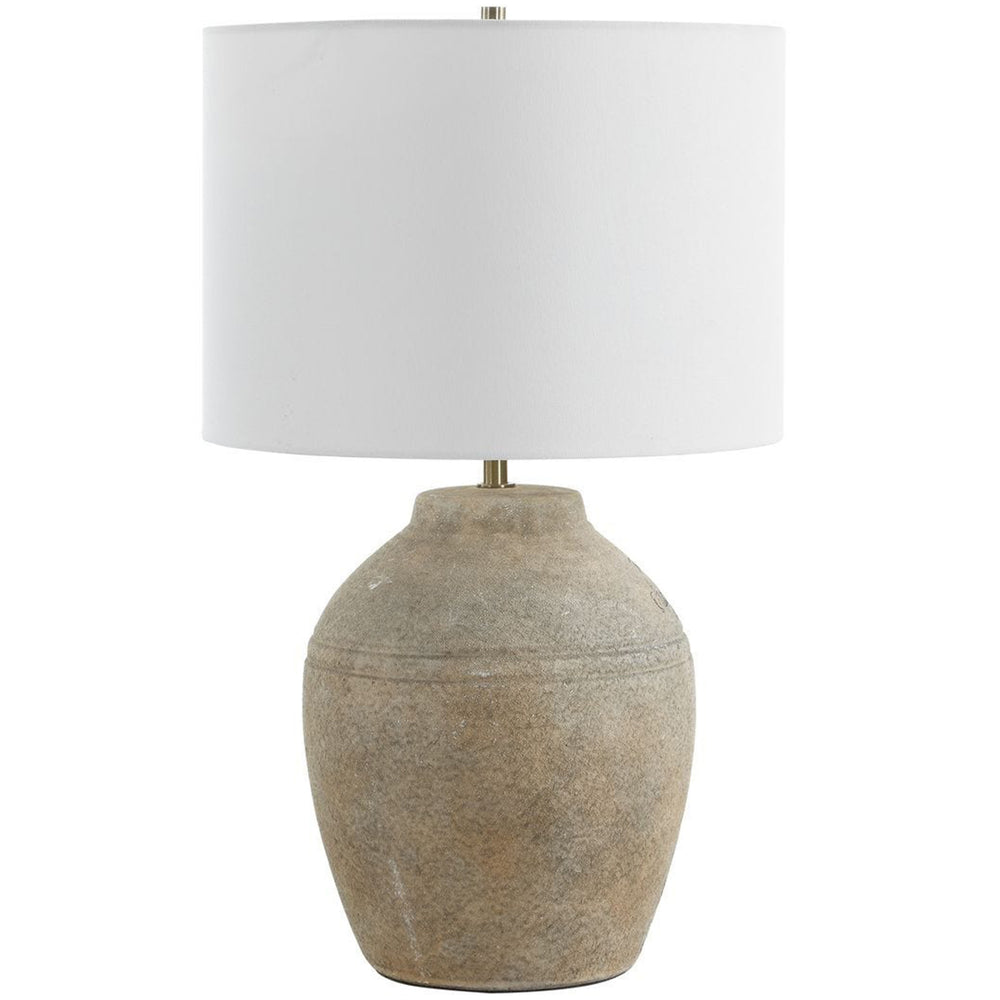 Elizama Table Lamp, Off-White-Lighting-High Fashion Home