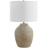 Elizama Table Lamp, Off-White-Lighting-High Fashion Home