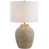 Elizama Table Lamp, Off-White-Lighting-High Fashion Home