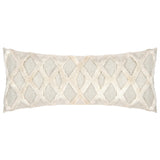 Ellett Lumbar Pillow, Natural/Ivory-Accessories-High Fashion Home