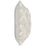 Ellett Pillow, Natural/Ivory-Accessories-High Fashion Home
