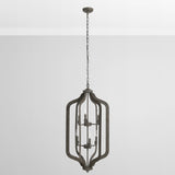 Ellie Chandelier, Gray-Lighting-High Fashion Home