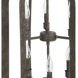 Ellie Chandelier, Gray-Lighting-High Fashion Home