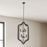 Ellie Chandelier, Gray-Lighting-High Fashion Home