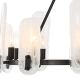 Ellipse, 10 Lt Chandelier, Dark Bronze