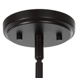 Ellipse, 10 Lt Chandelier, Dark Bronze