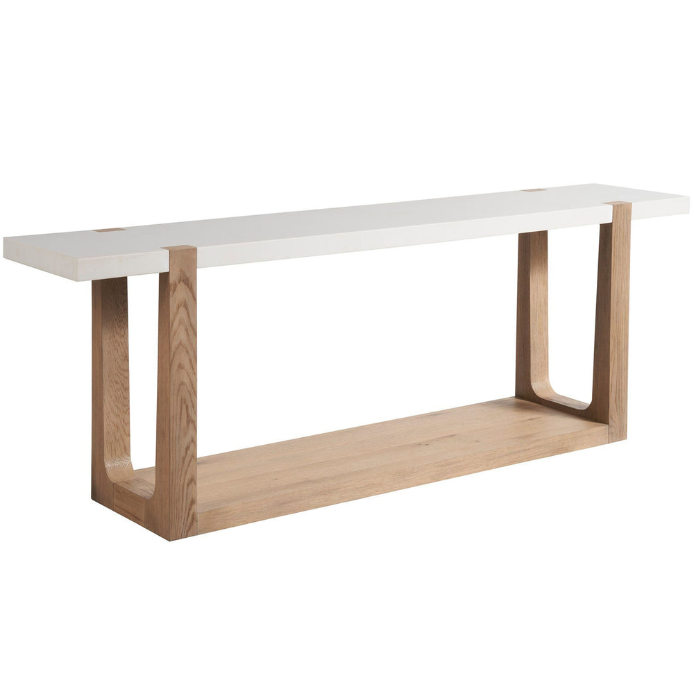 Ellis Console Table, White-Furniture - Accent Tables-High Fashion Home