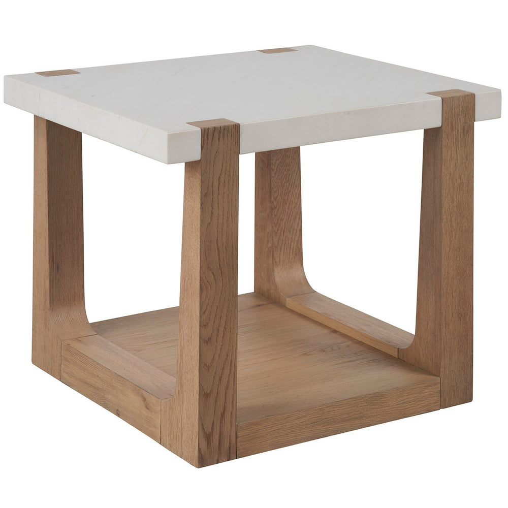 Ellis End Table, Natural-Furniture - Accent Tables-High Fashion Home