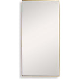 Ellis Mirror, Brushed Brass