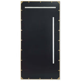 Ellis Mirror, Brushed Brass