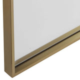 Ellis Mirror, Brushed Brass