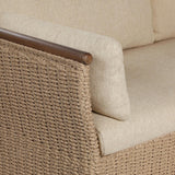 Elmira Outdoor Sofa, Ellor Beige by Four Hands