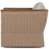 Elmira Outdoor Swivel Chair, Ellor Beige by Four hands-Furniture - Outdoor-High Fashion Home