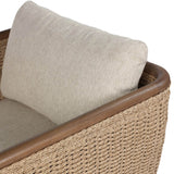 Elmira Outdoor Swivel Chair, Ellor Beige by Four hands-Furniture - Outdoor-High Fashion Home
