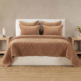 Elms Velvet Quilt, Hazel