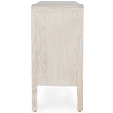 Elodie 4 Door Cabinet, Beige/Natural