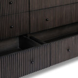 Eloise 6 Drawer Dresser, Smoked Black by Amber Lewis x Four Hands