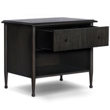Eloise Nightstand, Smoked Black by Amber Lewis x Four Hands
