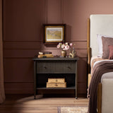 Eloise Nightstand, Smoked Black by Amber Lewis x Four Hands