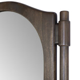 Elowyn Mirror, Dark Brown by Amber Lewis x Four Hands