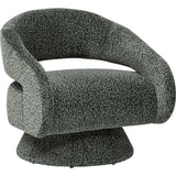 Elton Swivel Chair, Tetris Haze-Furniture - Chair-High Fashion Home