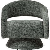 Elton Swivel Chair, Tetris Haze-Furniture - Chair-High Fashion Home