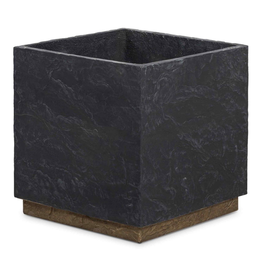 Ely Planter, Dark Slate by Four Hands-Accessories-High Fashion Home