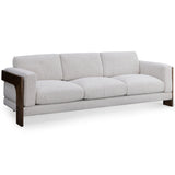 Elyn Sofa, Cream-Furniture - Sofas-High Fashion Home
