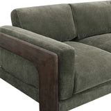 Elyn Upcycled Sofa, Olive Green-Furniture - Sofas-High Fashion Home