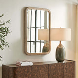 Emari Mirror, Light Warm Gray