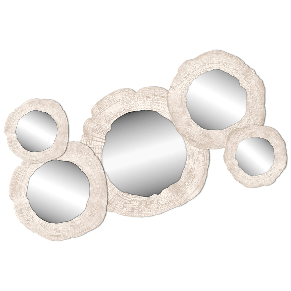 Embers of Growth VI, White Wash, Set of 5-Accessories Artwork-High Fashion Home