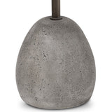 Emens Outdoor End Table, Aged Smoke by Four Hands