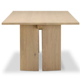 Emerald Dining Table, Bleached Oak by Four Hands-Furniture - Dining-High Fashion Home
