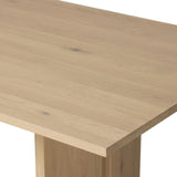 Emerald Dining Table, Bleached Oak by Four Hands-Furniture - Dining-High Fashion Home