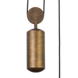 Emeric Pendant, Burnished Brass by Four Hands