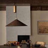 Emeric Pendant, Burnished Brass by Four Hands
