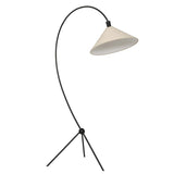 Emile Floor Lamp, Matte Black by Four Hands-Lighting-High Fashion Home
