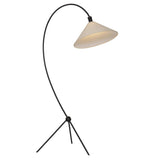 Emile Floor Lamp, Matte Black by Four Hands-Lighting-High Fashion Home