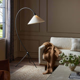 Emile Floor Lamp, Matte Black by Four Hands-Lighting-High Fashion Home