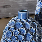 Emile Vases, Blue, Set of 2-Accessories-High Fashion Home