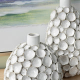 Emile Vases, White, Set of 2-Accessories-High Fashion Home